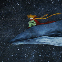 Load image into Gallery viewer, The little prince on The Whale
